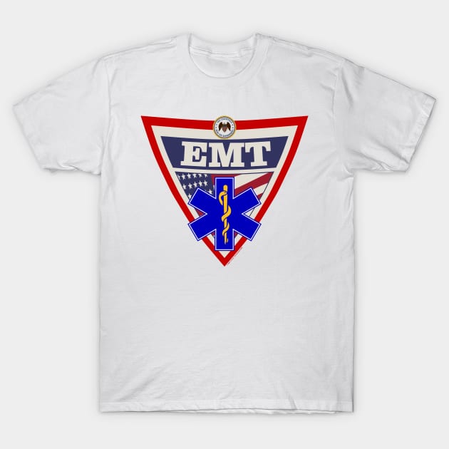 The EMT Essentials Shield T-Shirt by J. Rufus T-Shirtery